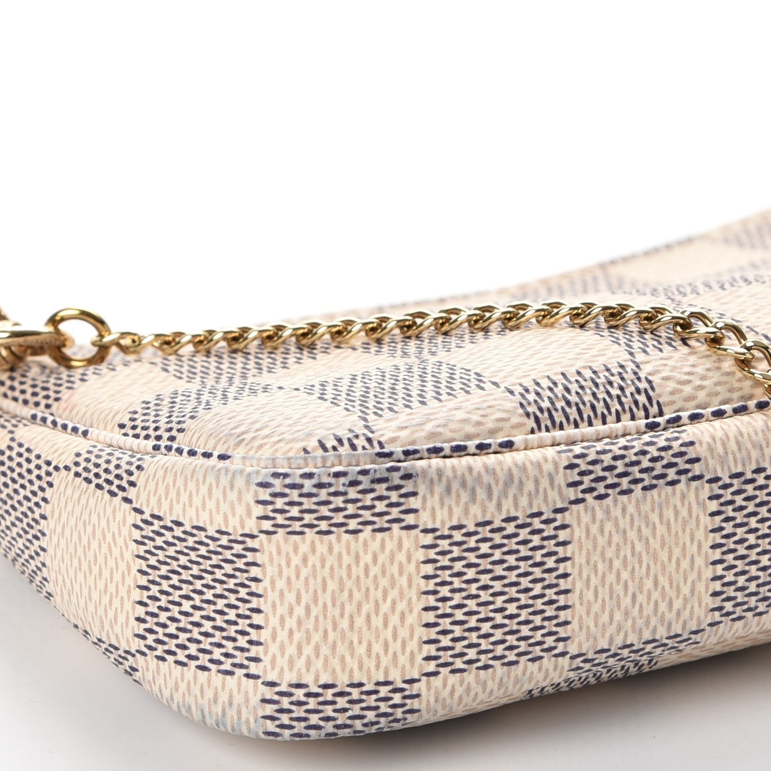 Louis Vuitton Damier Azur Mini Pochette Accessories 8 of 9