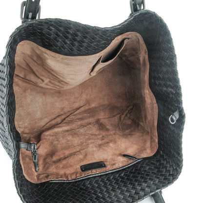 Bottega Veneta Nappa Intrecciato Large Seamless Tote Nero Black 5 of 10
