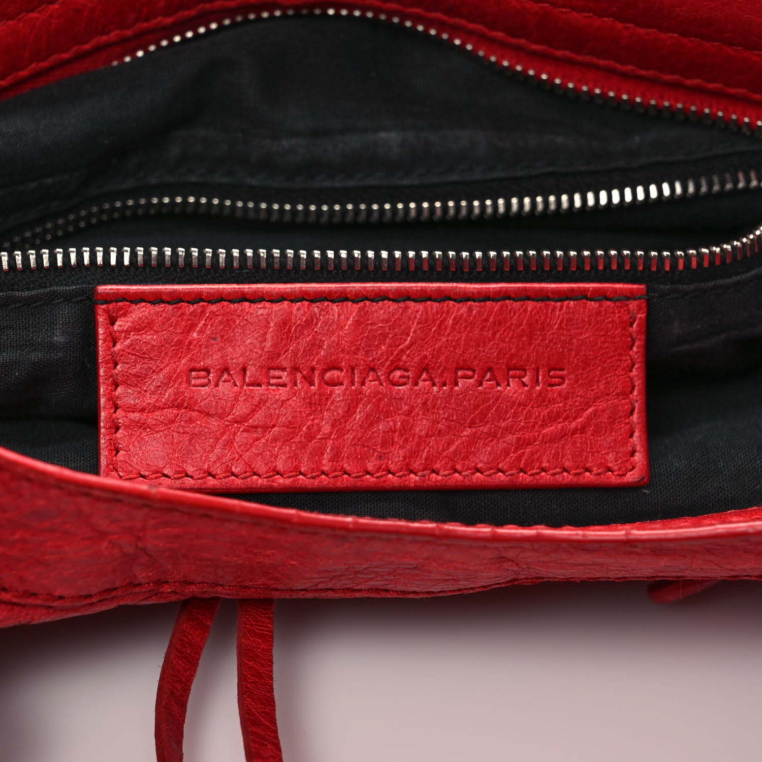 Balenciaga Agneau Giant 12 Silver Hardware Town Rouge Coquelicot 6 of 14
