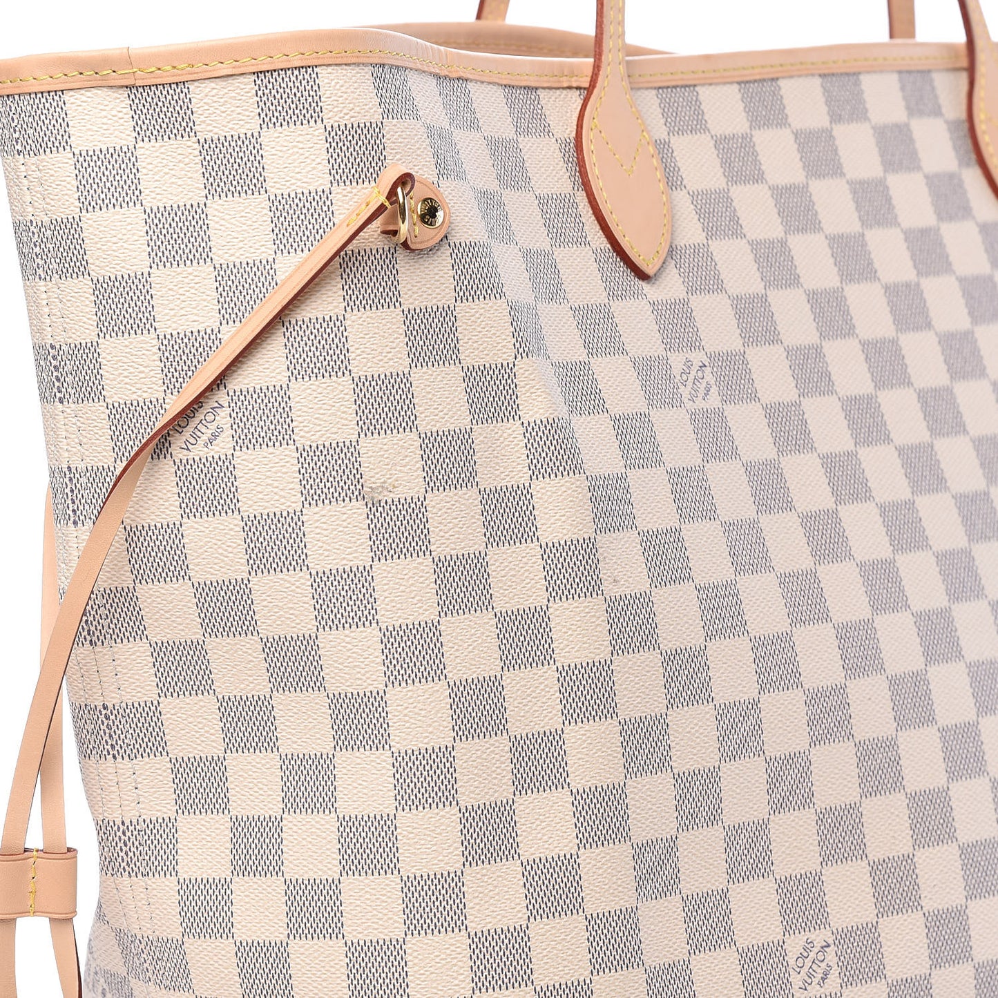 Damier Azur Neo Neverfull GM Rose Ballerine
