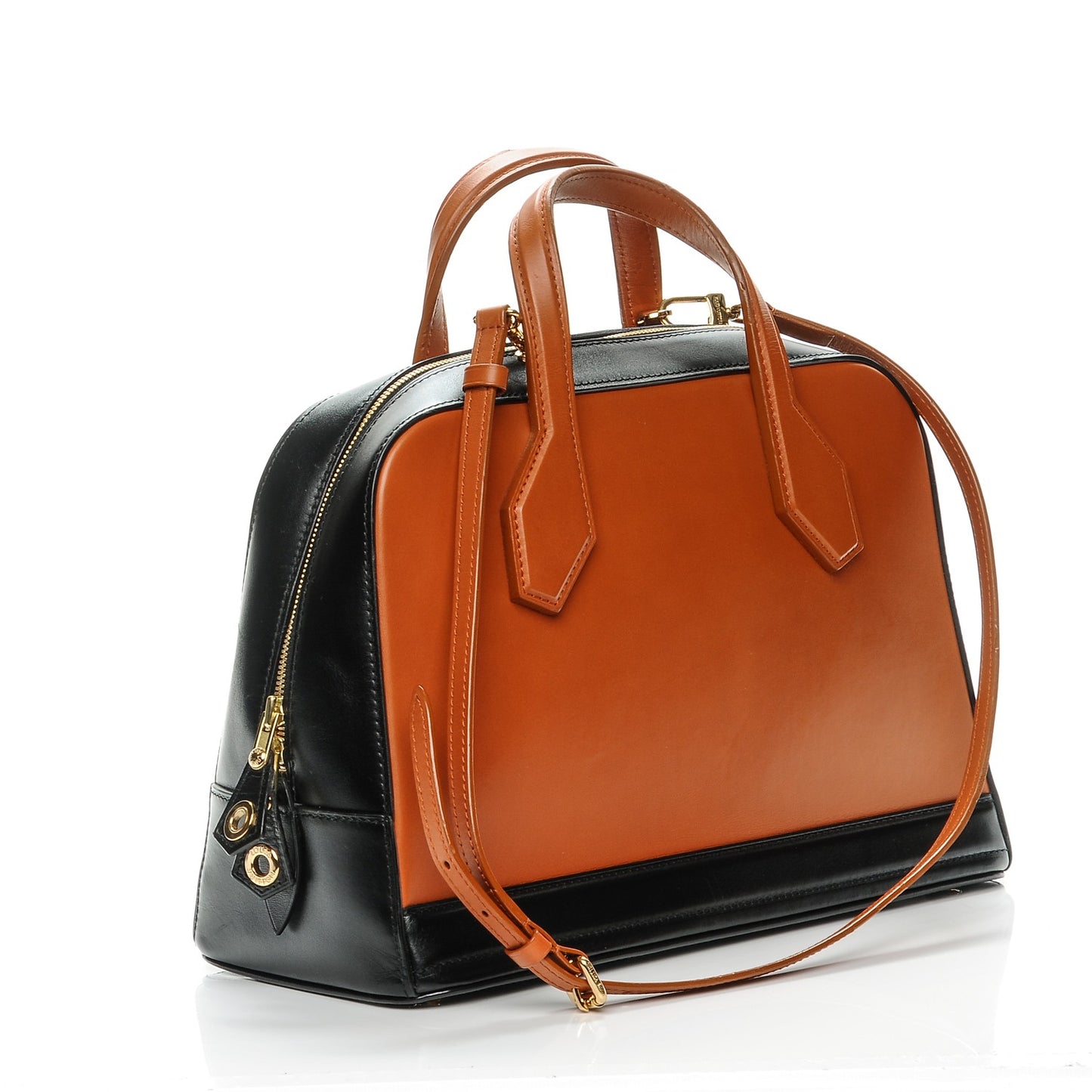 Box Calfskin Dora MM Tote Copper