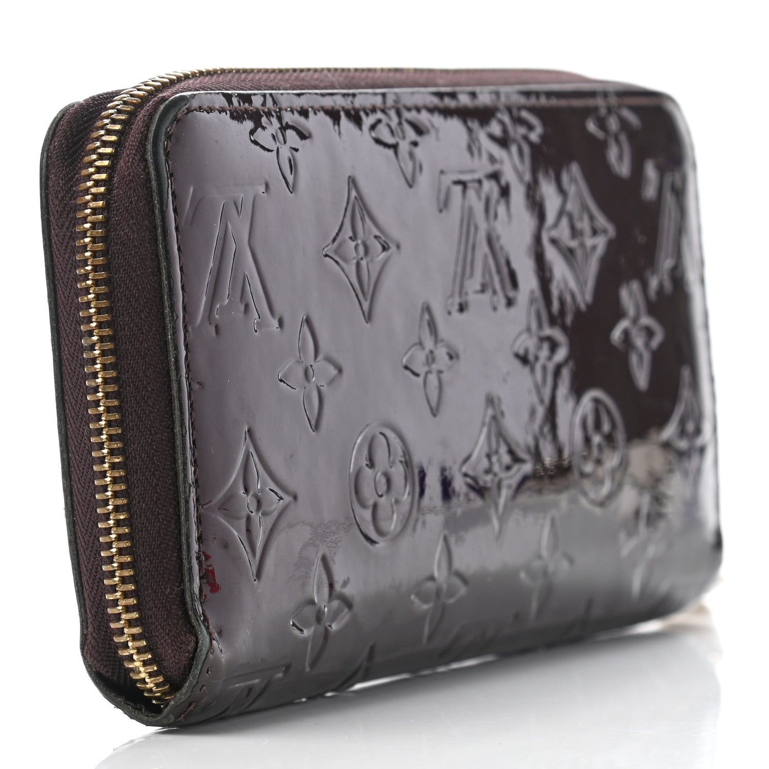 Louis Vuitton Vernis Zippy Wallet Amarante 3 of 9