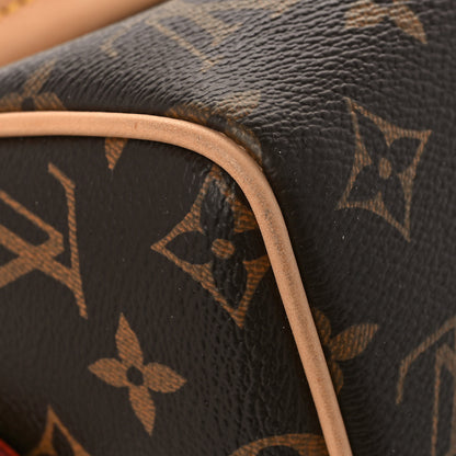 Louis Vuitton Monogram Speedy Bandouliere 20 Black 10 of 11