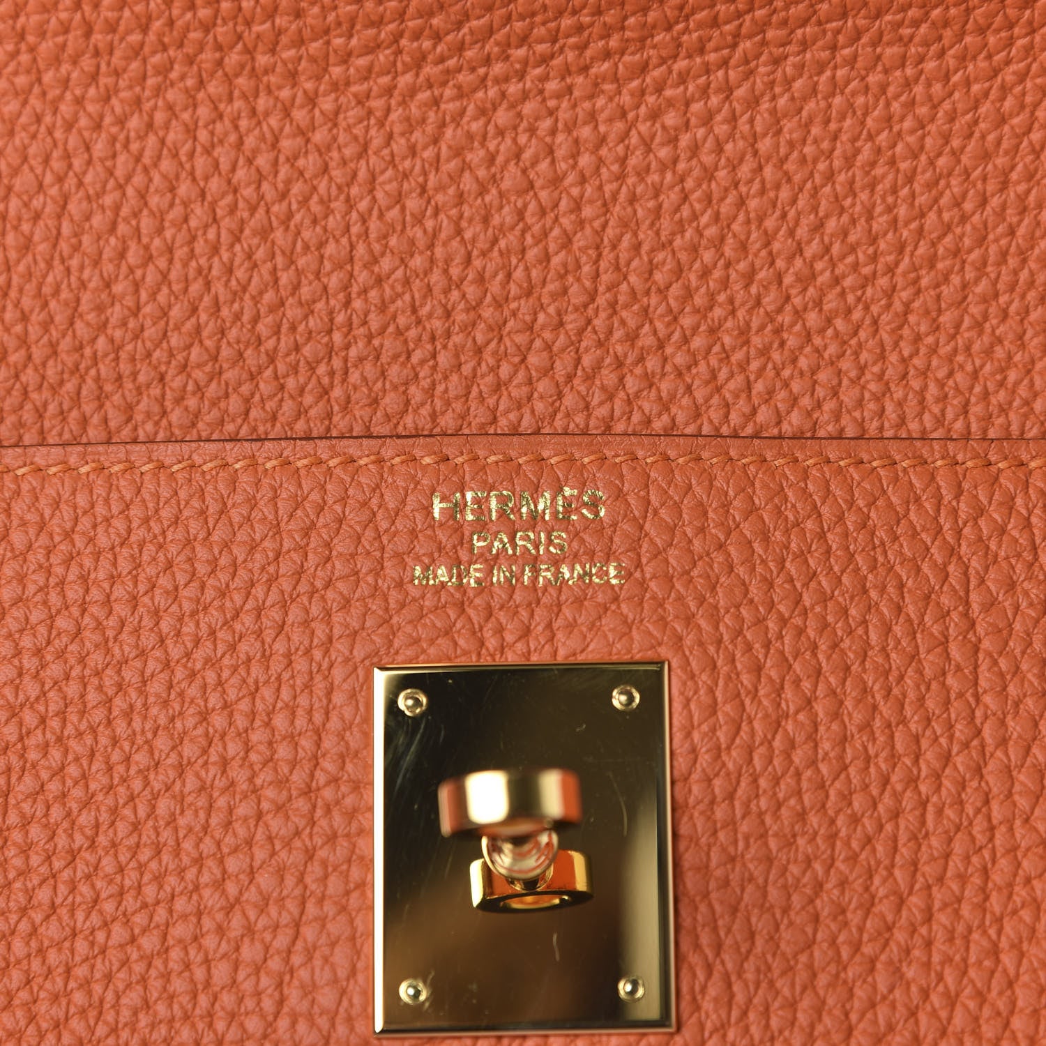 Hermes Togo Kelly Retourne 35 Feu 8 of 11