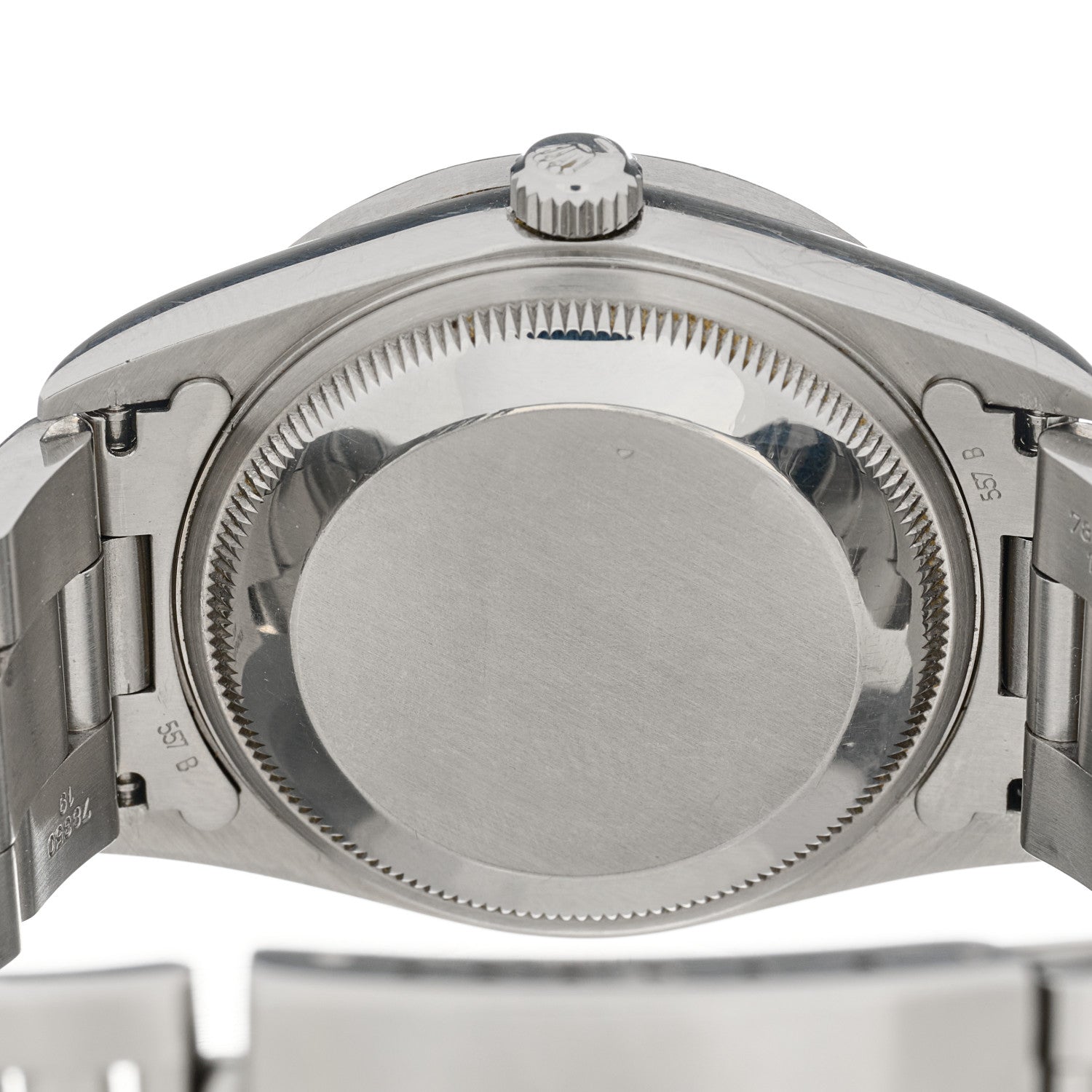 Rolex Stainless Steel 34mm Oyster Perpetual Date Watch Blue 15210 4 of 4