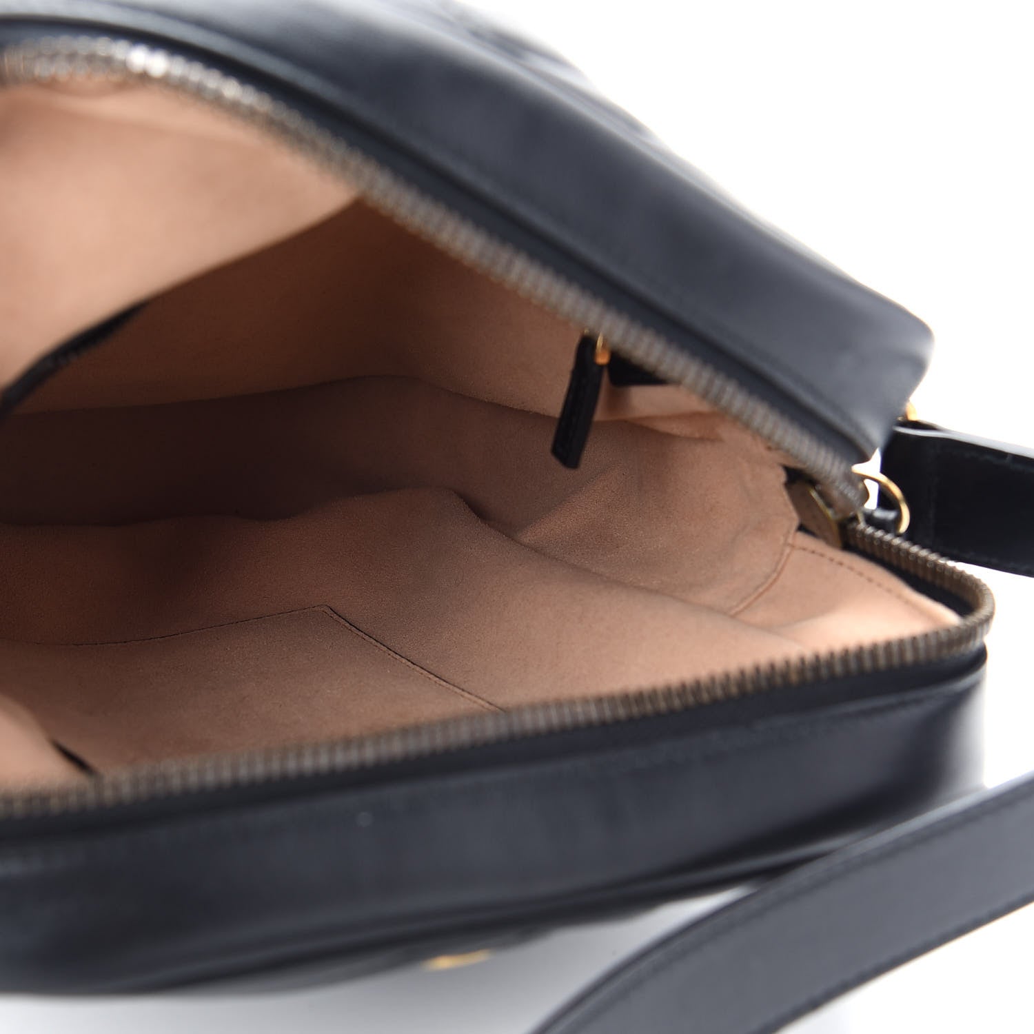Gucci Calfskin Matelasse GG Marmont Travel Bag Black 5 of 10