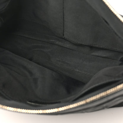 Chanel Lambskin Quilted Medium Chocolate Bar Shoulder Bag Black 5 of 10