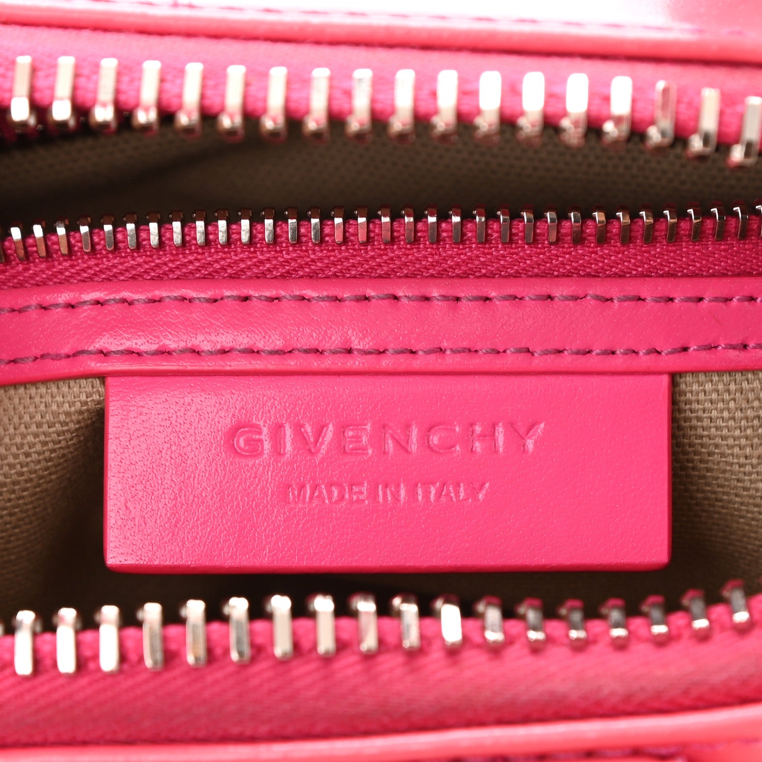 Givenchy Shiny Lord Calfskin Mini Antigona Shocking Pink 6 of 8