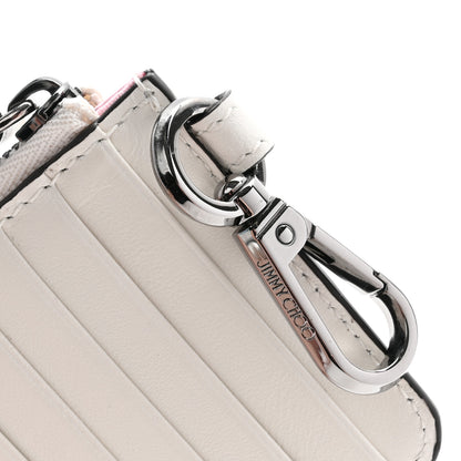 Jimmy Choo X SAILOR MOON Calfskin Setsuna Meio Hotaru Tomoe Lise Z Card Holder Black White 9 of 10