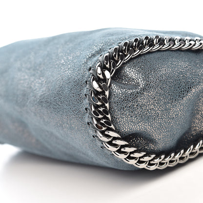 Stella McCartney Shaggy Deer Mini Falabella Fold Over Tote Lagoon 8 of 9