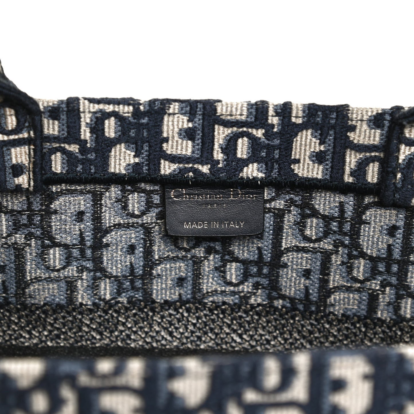 Oblique Medium Book Tote Blue Multicolor