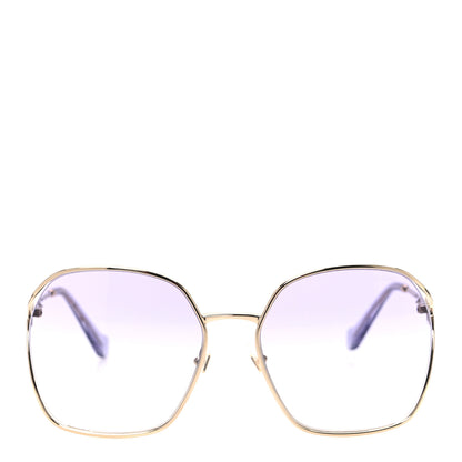 Miu Miu Metal Sunglasses SMU52W Gold Blue 2 of 7