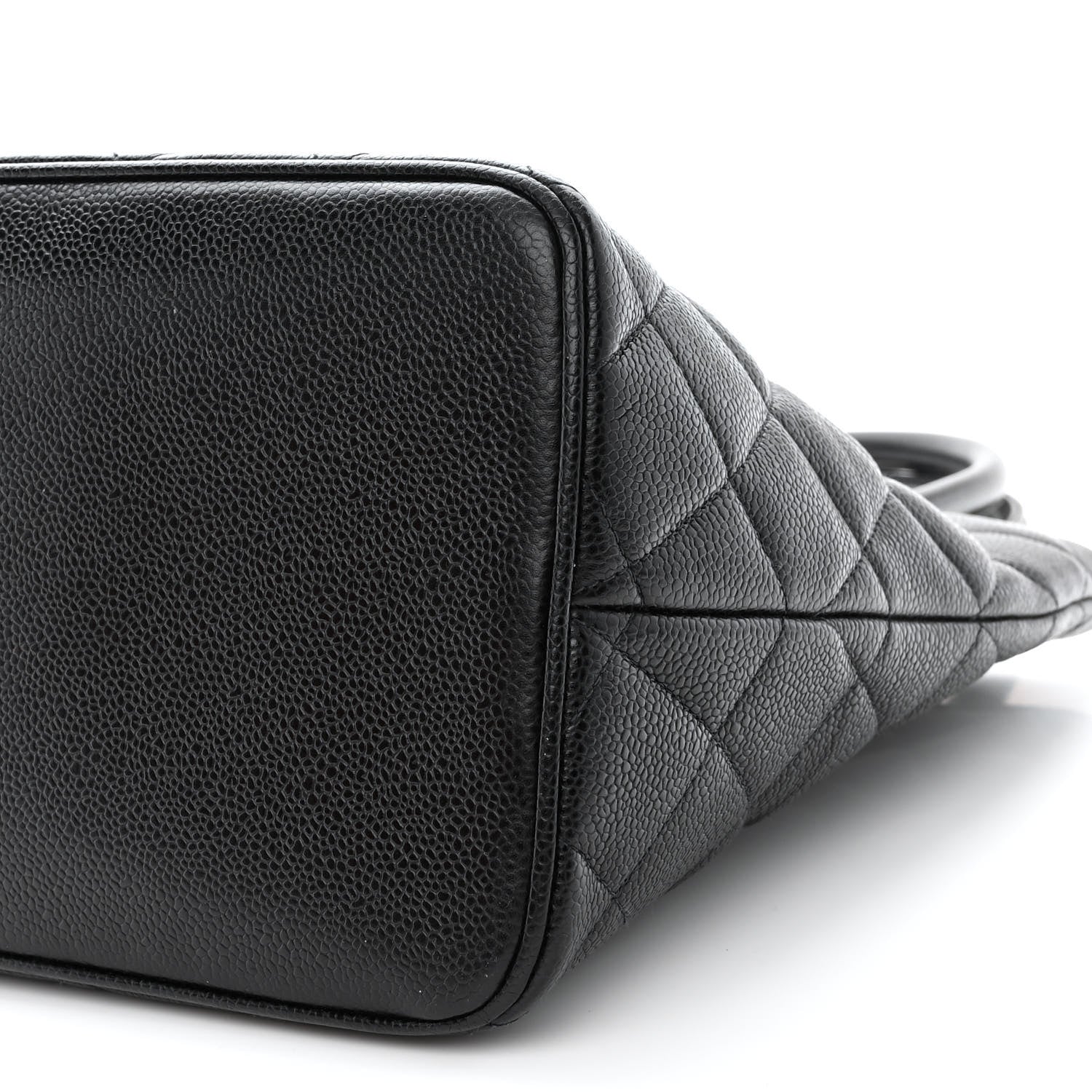 Chanel Caviar Quilted Medallion Tote Black 10 of 11