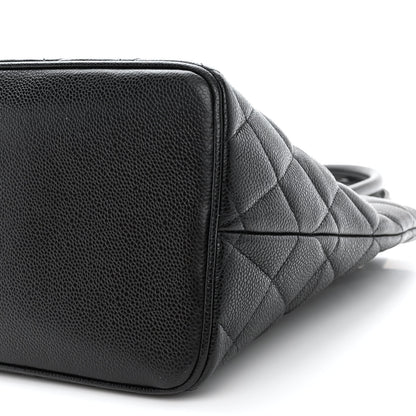 Chanel Caviar Quilted Medallion Tote Black 10 of 11