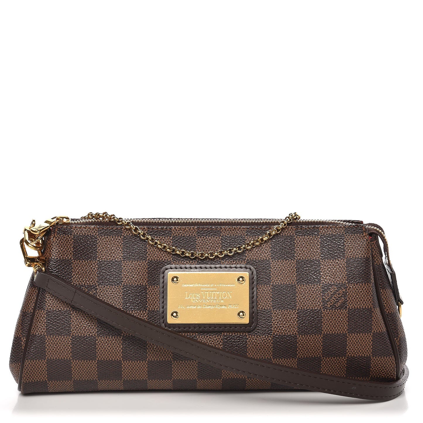 Damier Ebene Eva Clutch