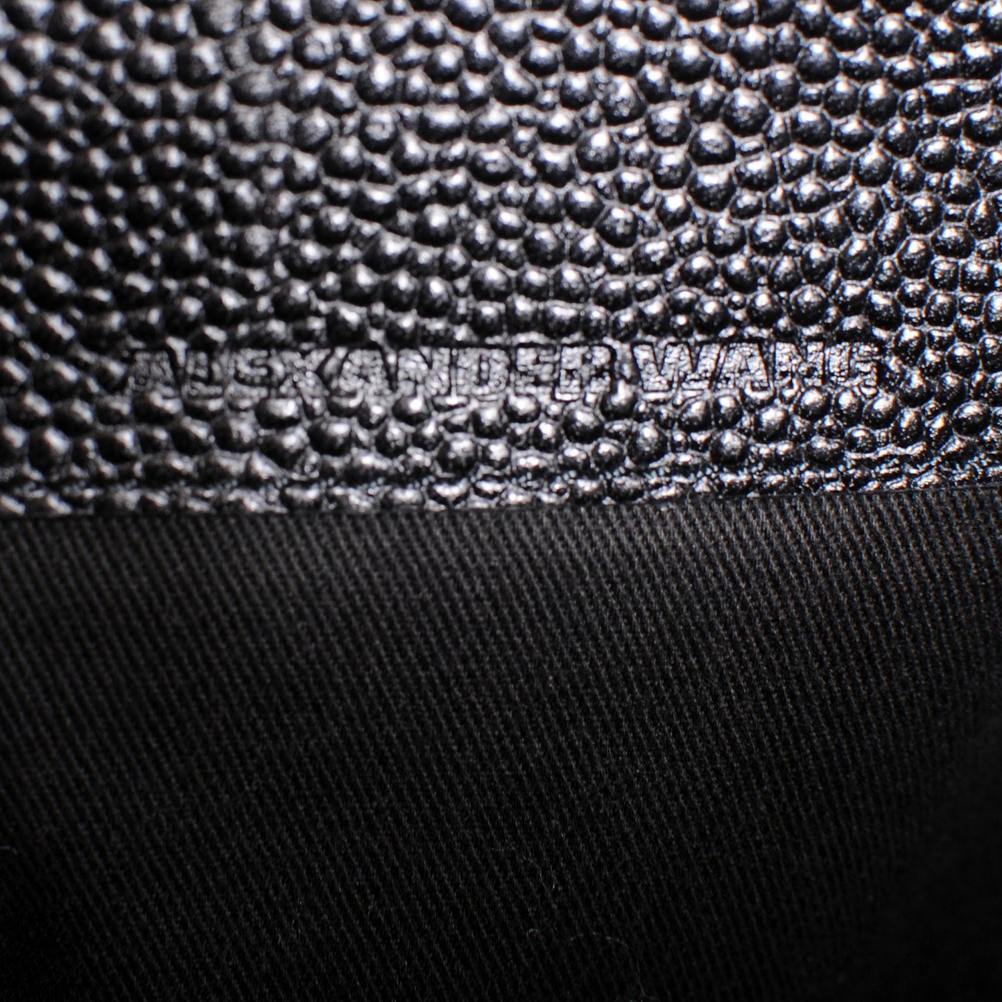 Leather Dimanche Satchel Black