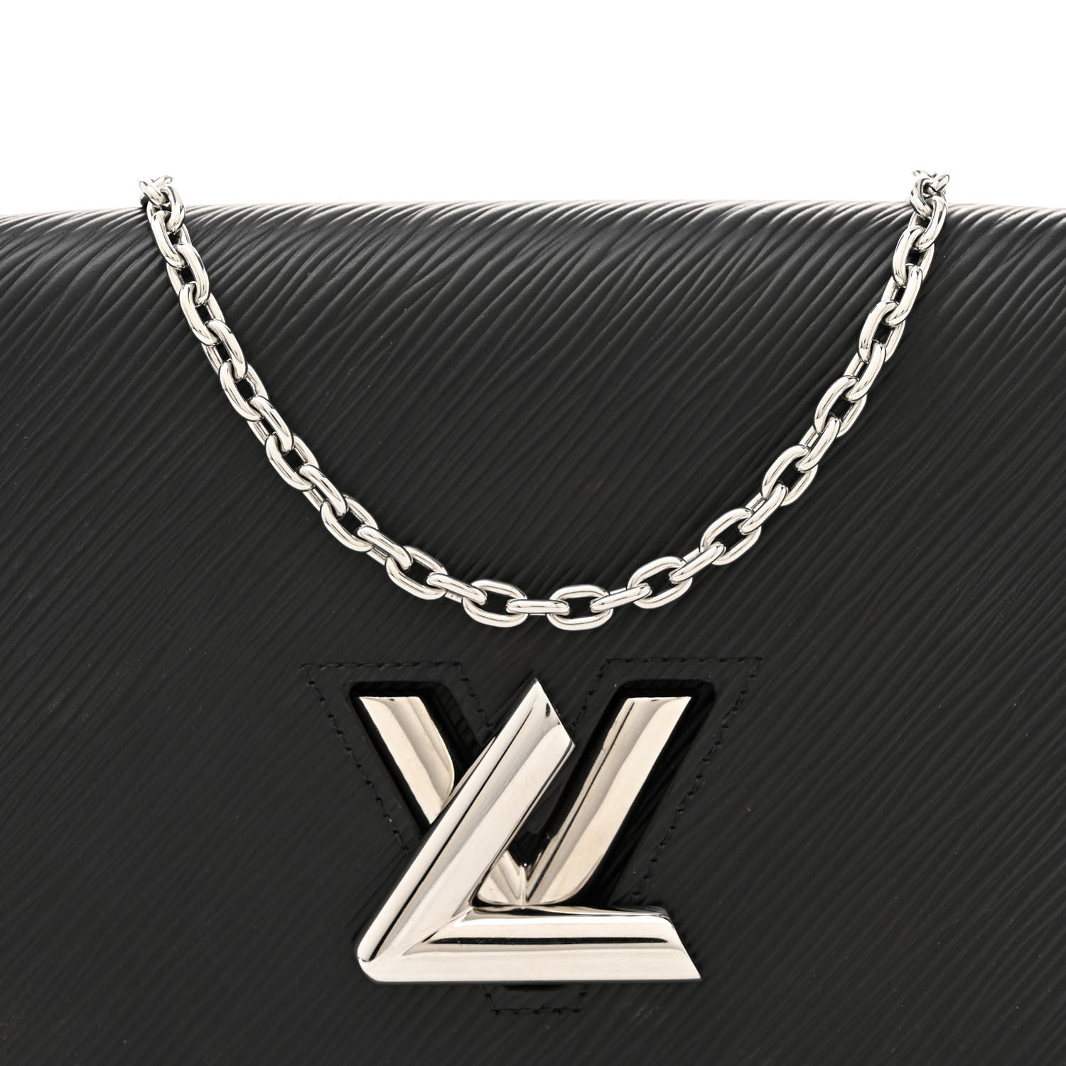 Louis Vuitton Epi Twist Belt Chain Wallet Black 7 of 11