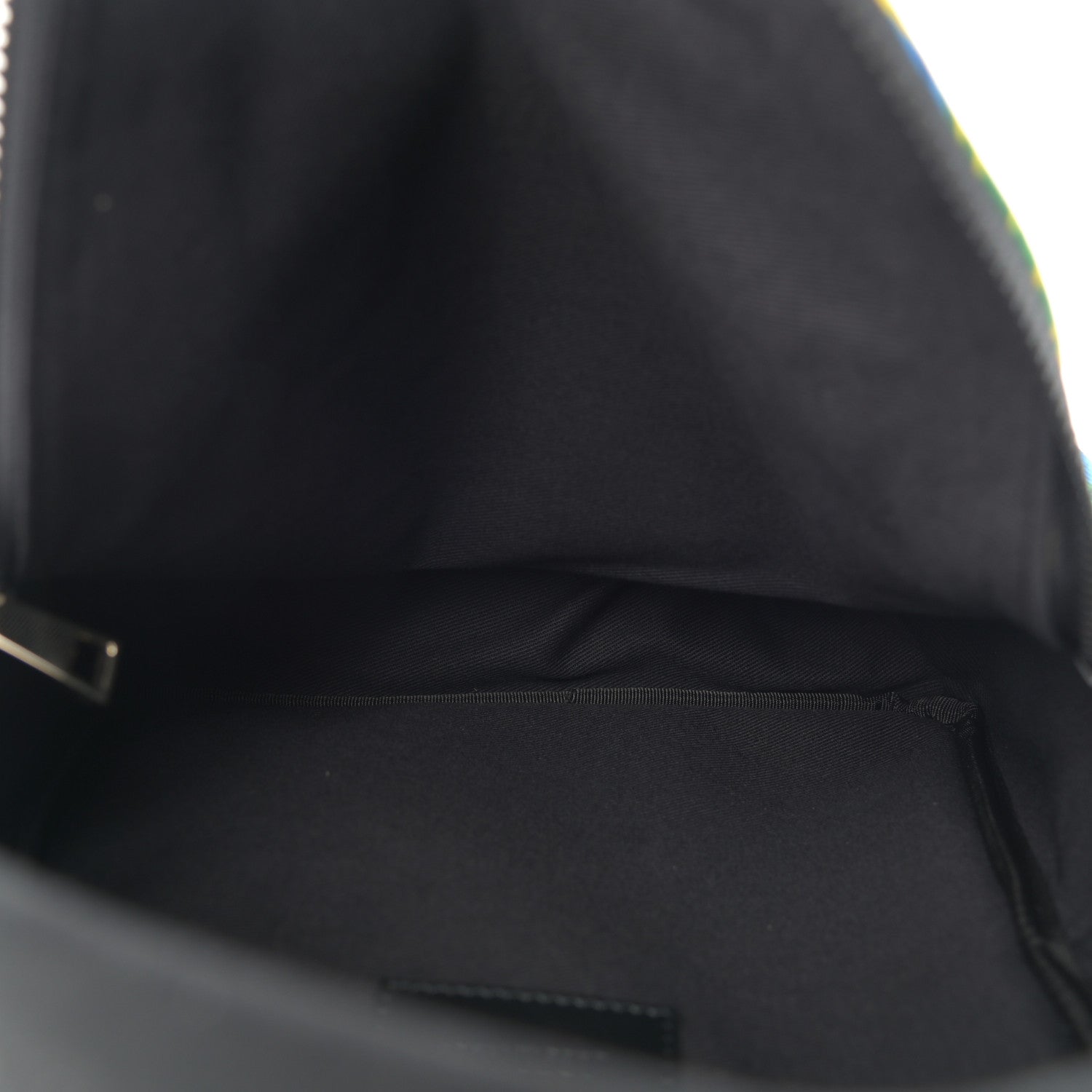 Versace Nylon Print Backpack Black Multicolor 5 of 10