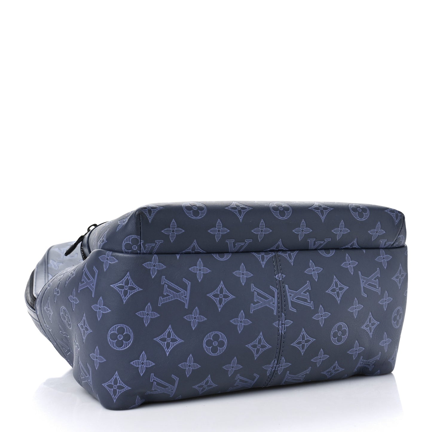 Calfskin Monogram Shadow Sprinter Backpack Blue
