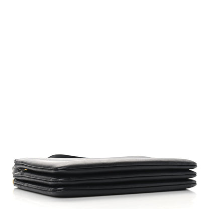 Celine Lambskin Small Trio Crossbody Bag Black 4 of 10