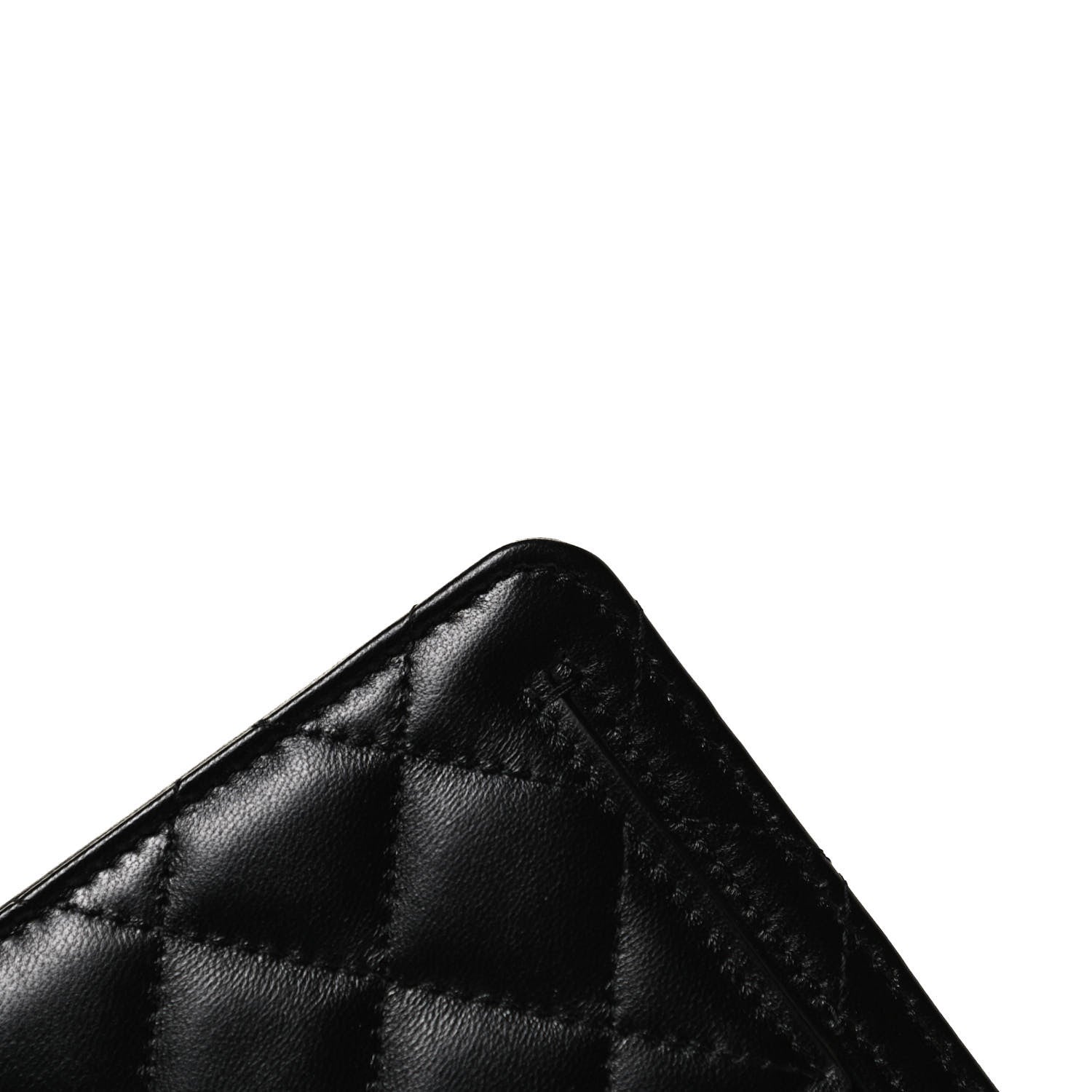 Chanel Lambskin Quilted Mini Camellia Bow Wallet On Chain WOC Black 18 of 20