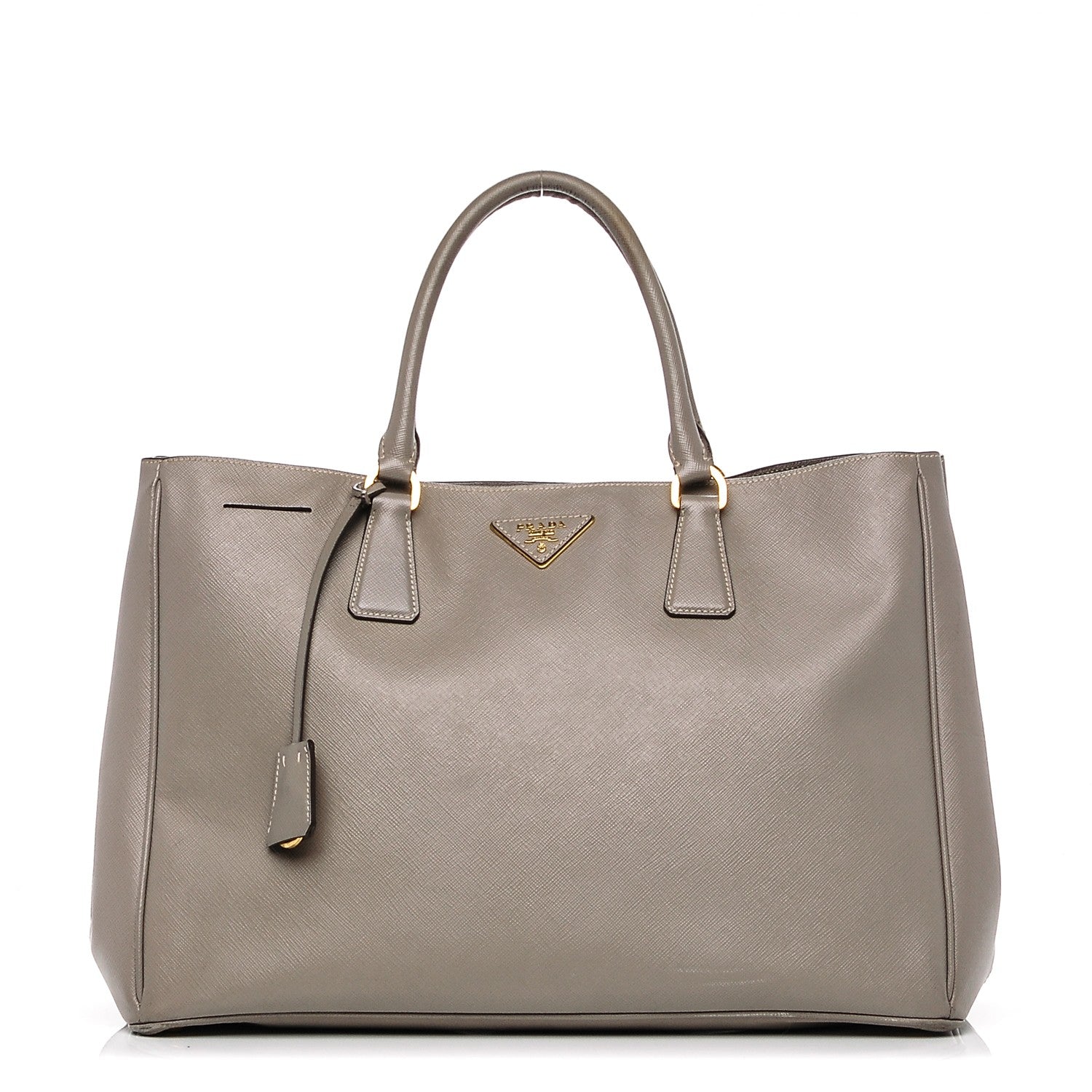 Prada Saffiano Lux Large Tote Pomice 1 of 13