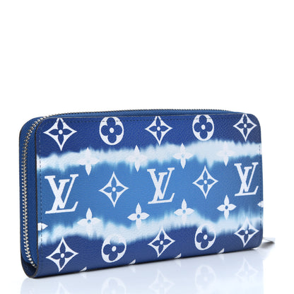 Louis Vuitton Monogram Escale Zippy Wallet Blue 3 of 6