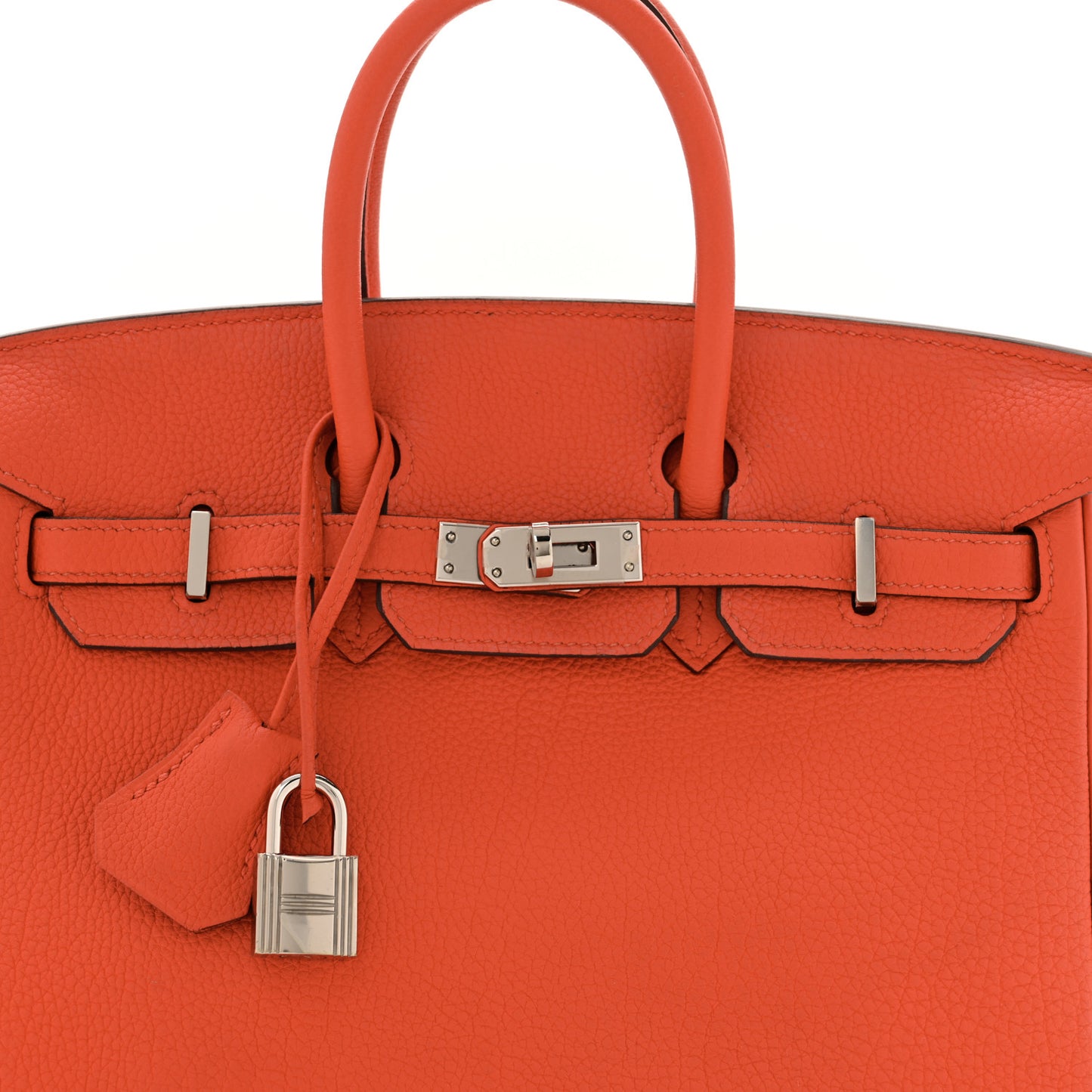 Togo Birkin 25 Orange Poppy