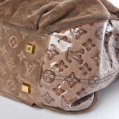Louis Vuitton Suede Patent Monogram Irene Brown 11 of 12