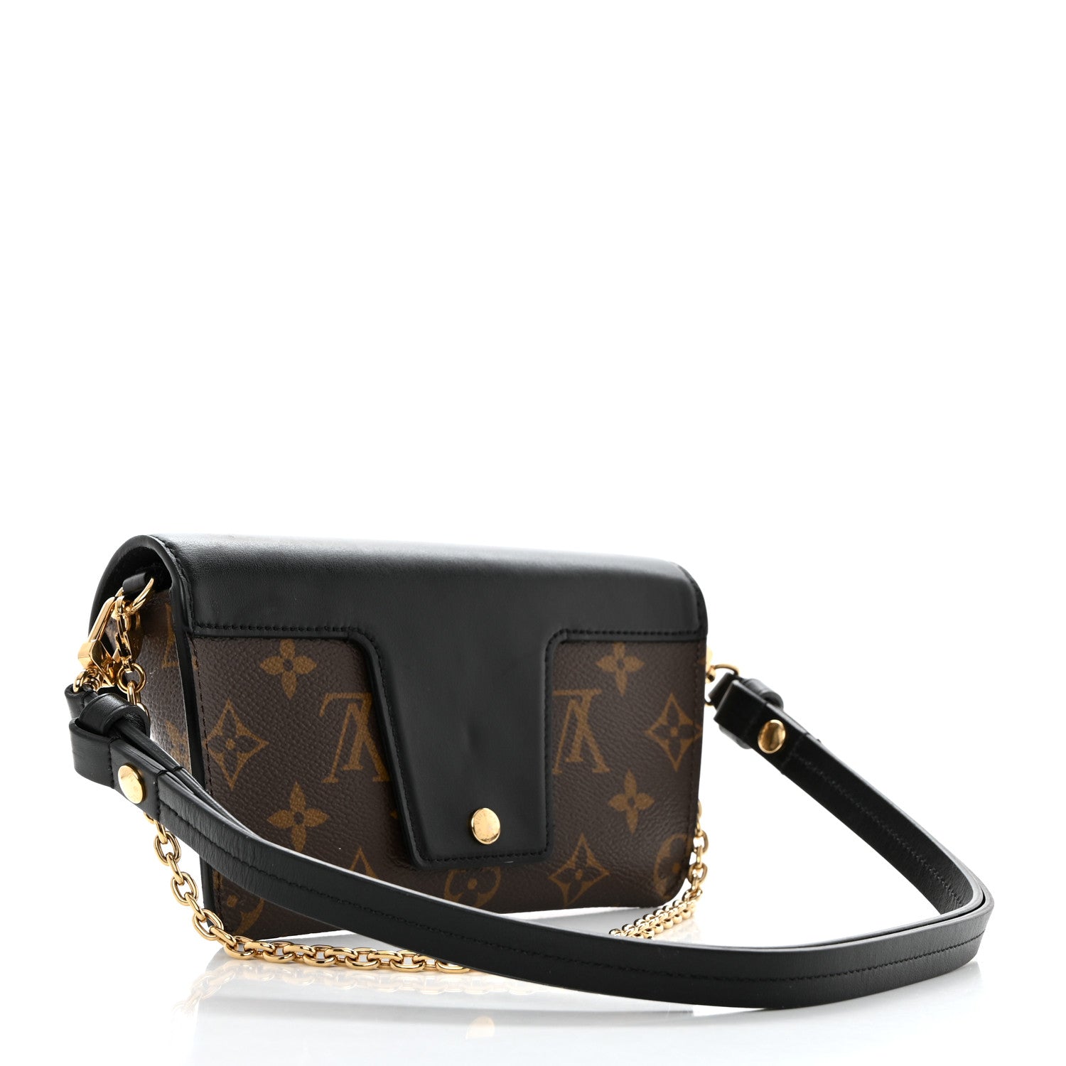 Louis Vuitton Monogram Padlock On Strap Black 3 of 7