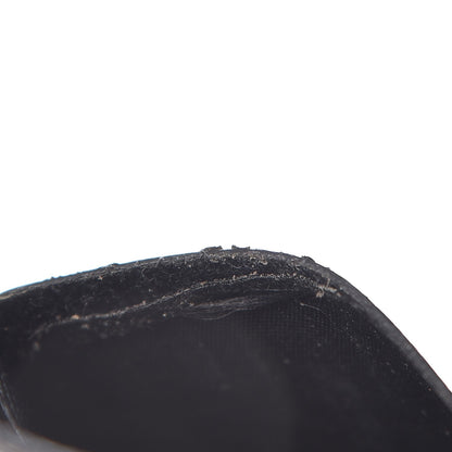 Saint Laurent Grained Calfskin 5 Fragments Zip Pouch Card Holder Black 8 of 8