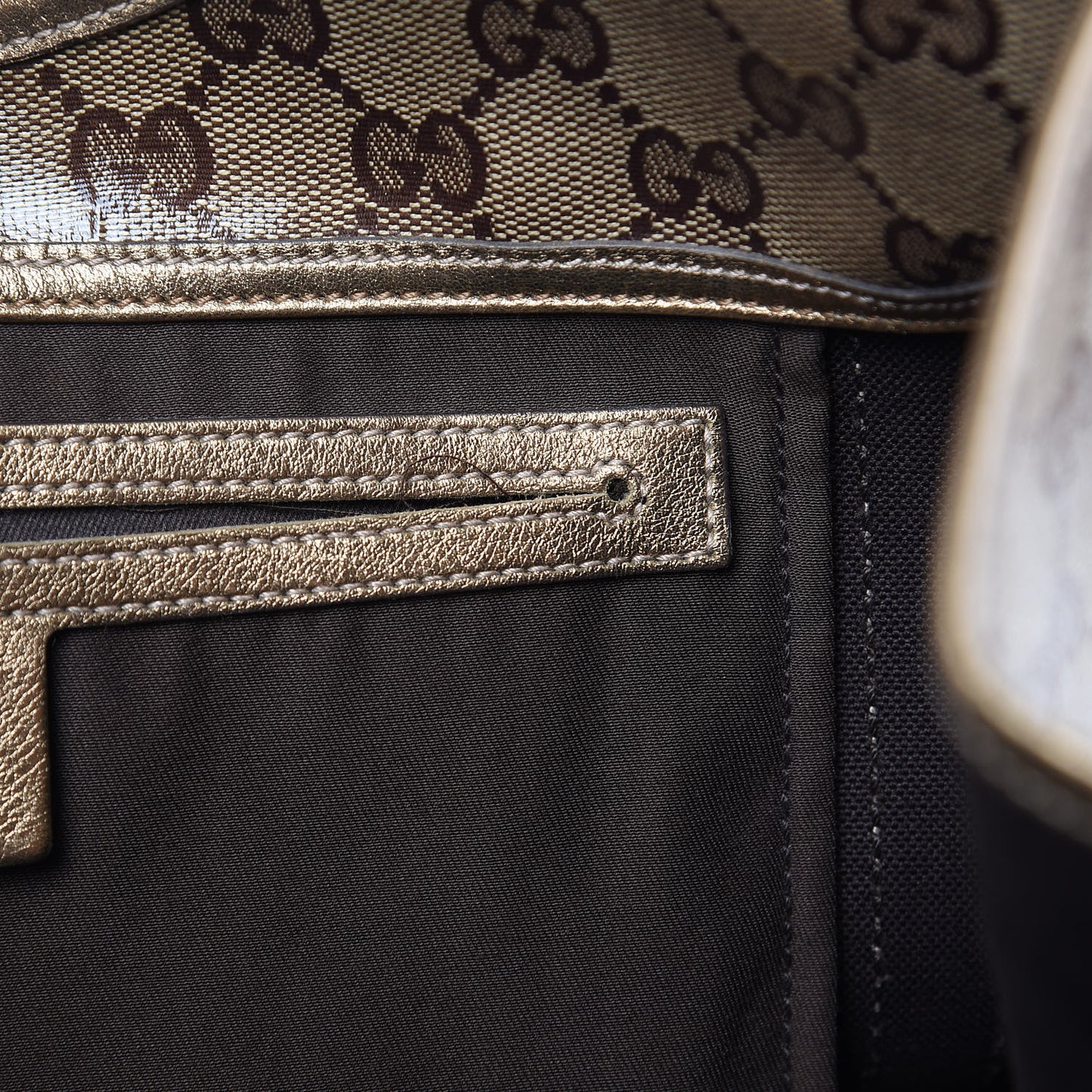 Crystal Monogram Medium Joy Shoulder Bag Bronze