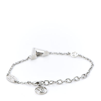 Louis Vuitton Essential V Supple Bracelet Silver 2 of 5
