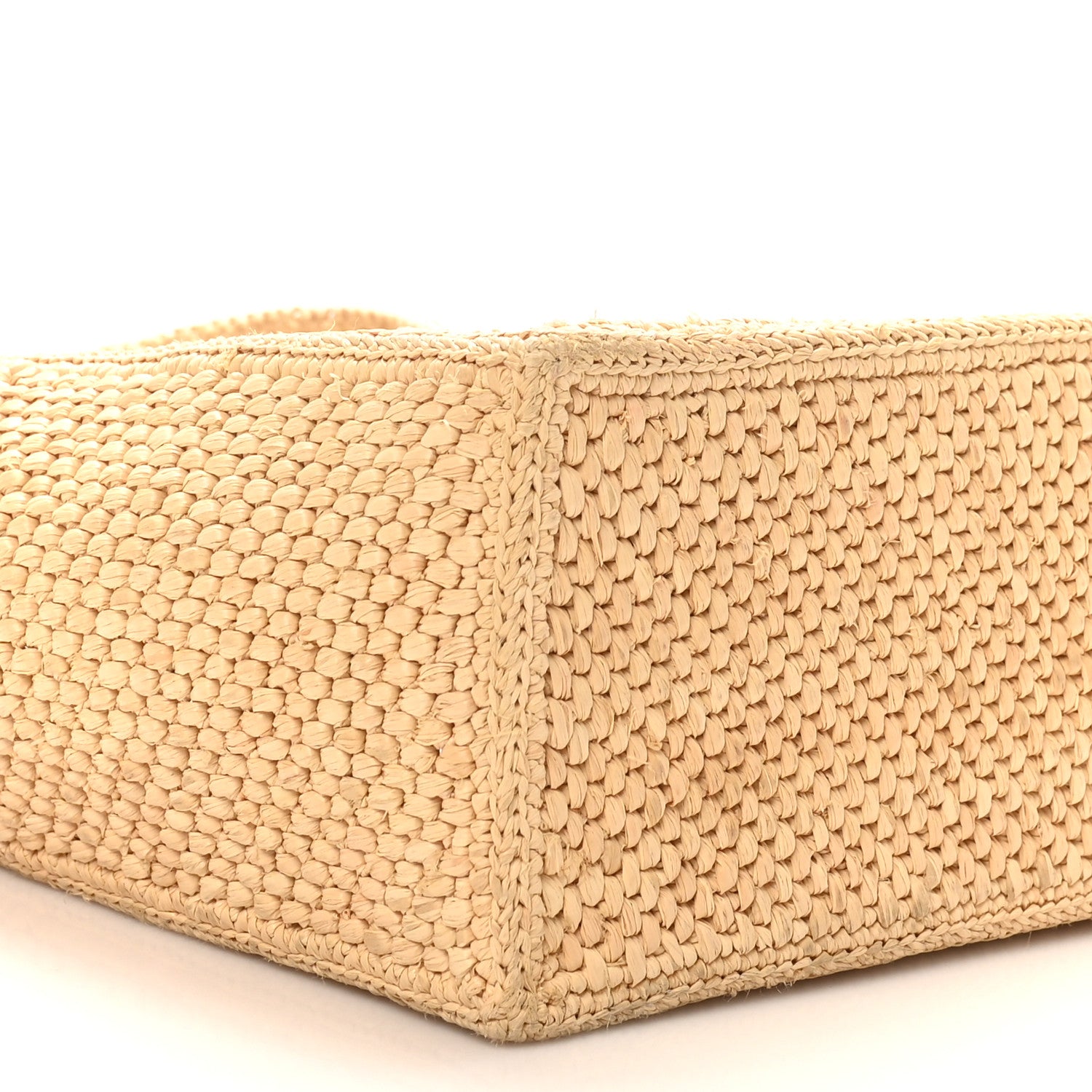 Loewe Raffia Paula's Ibiza Small Font Tote Natural Tan 8 of 9