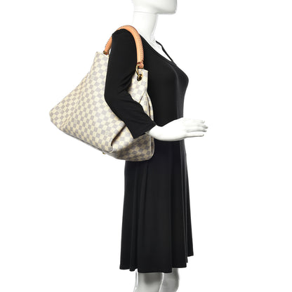 Louis Vuitton Damier Azur Artsy MM 2 of 11