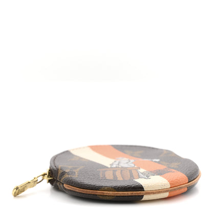 Louis Vuitton Monogram Groom Round Coin Purse 4 of 9