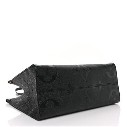 Louis Vuitton Empreinte Monogram Giant Onthego MM Black 4 of 8