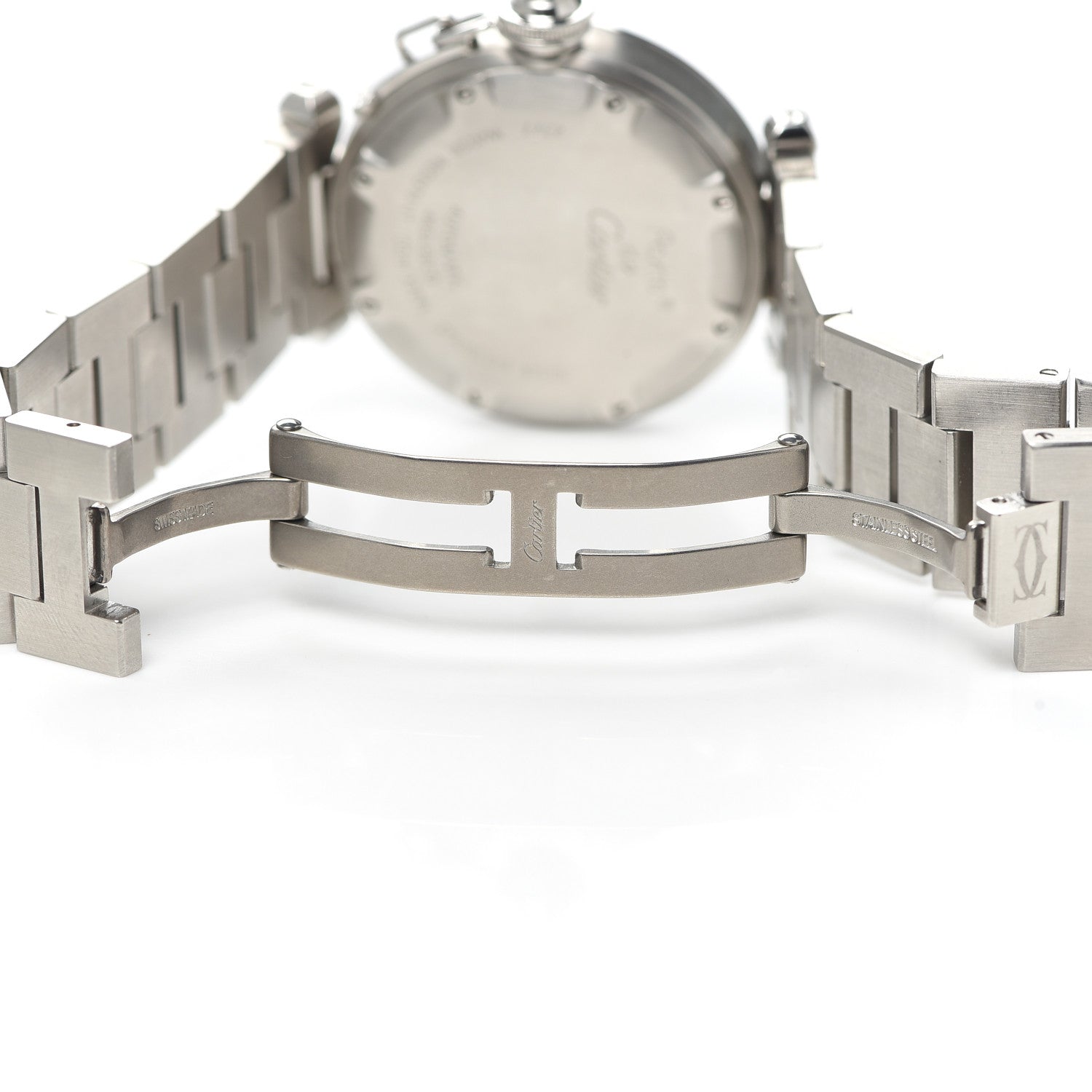 Cartier Stainless Steel 35mm Pasha GMT Automatic Watch 5 of 5