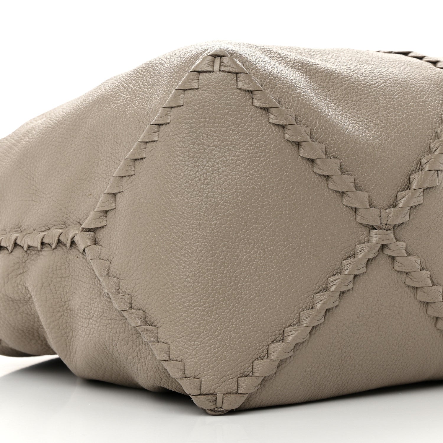 Bottega Veneta Washed Cervo Deerskin Large Hobo Light Grey 9 of 15