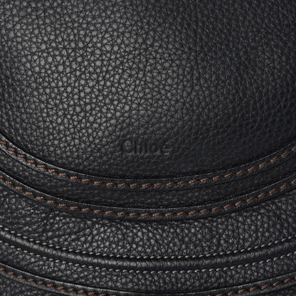 Chloe Calfskin Medium Marcie Round Crossbody Bag Black 8 of 8