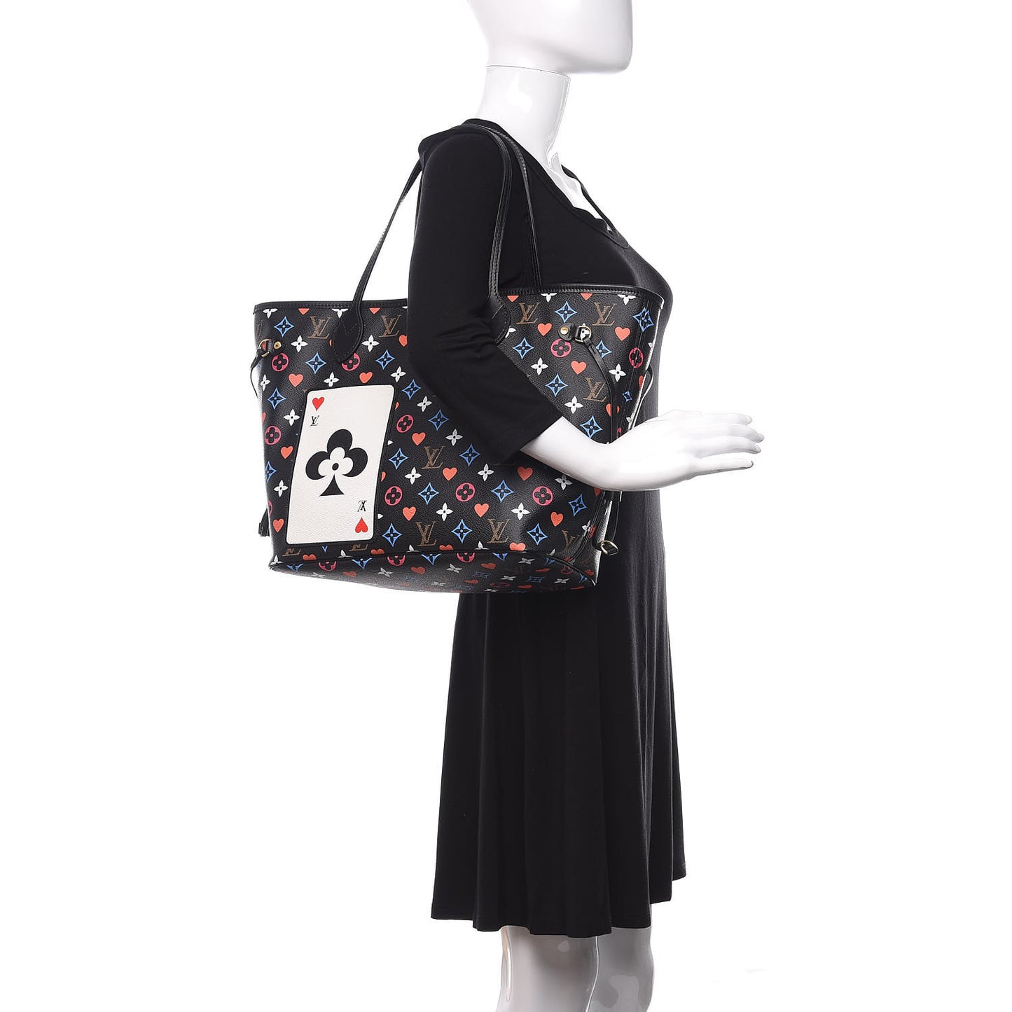 Game On Neverfull MM Black