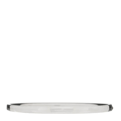 Tiffany 18K White Gold Diamond Metro Three-row Hinged Bangle Bracelet 3 of 5