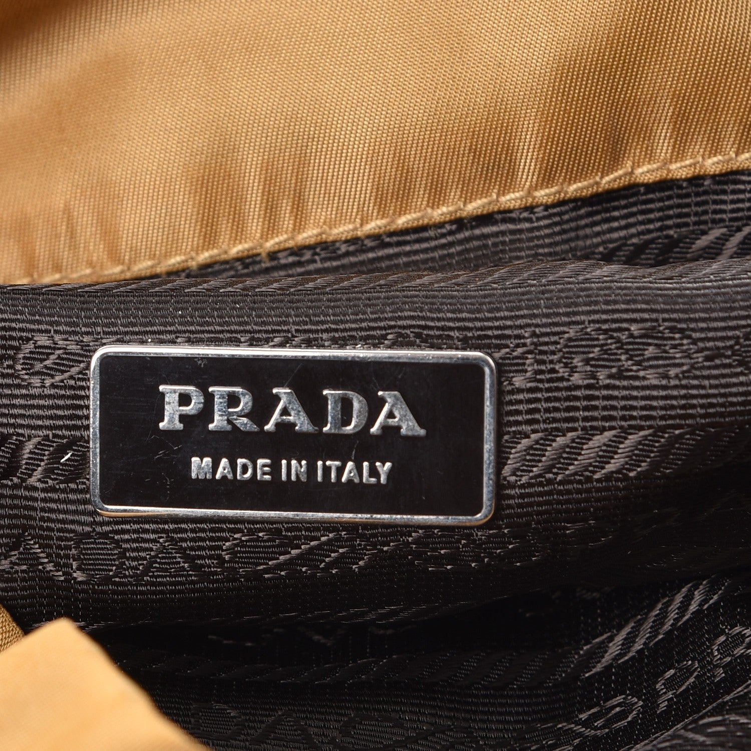 Prada Tessuto Nylon Vela Backpack Beige 6 of 13