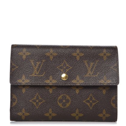 Louis Vuitton Monogram Porte Tresor Etui Papiers Wallet 1 of 8