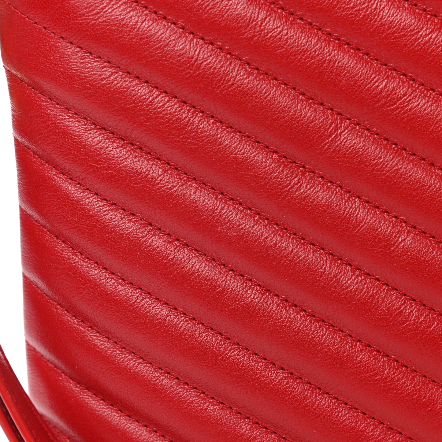 Calfskin Matelasse Monogram Cassandre Tablet Pouch Rouge Eros