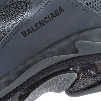 Balenciaga Fabric Mesh Mens Triple S Sneakers 46 Grey 7 of 13
