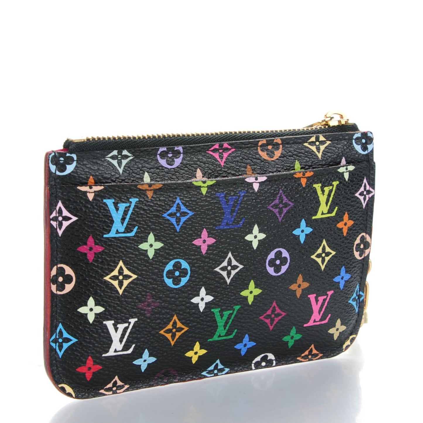 Monogram Multicolor Key Pouch Black Grenade