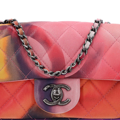 Chanel Lambskin Quilted Extra Mini Flower Power Flap Multicolor 10 of 11