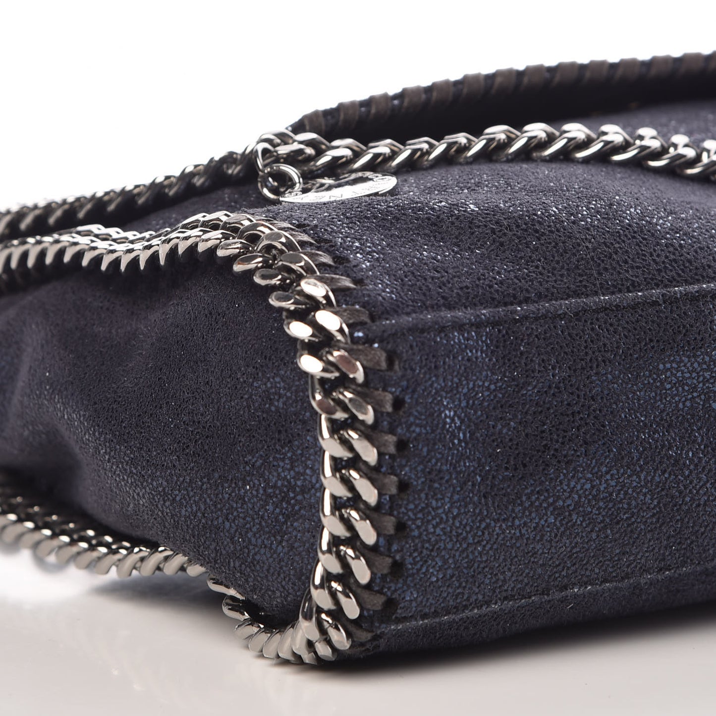 Shaggy Deer Falabella Mini Crossbody Bag Lapis Navy