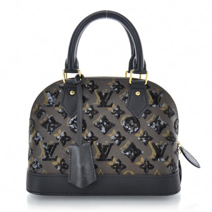 Louis Vuitton Monogram Sequins Eclipse Alma BB Black 1 of 7